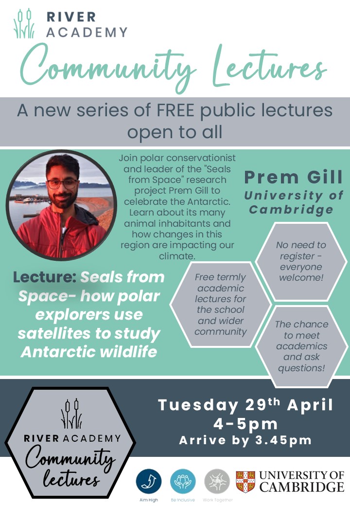 Community lecture flyer